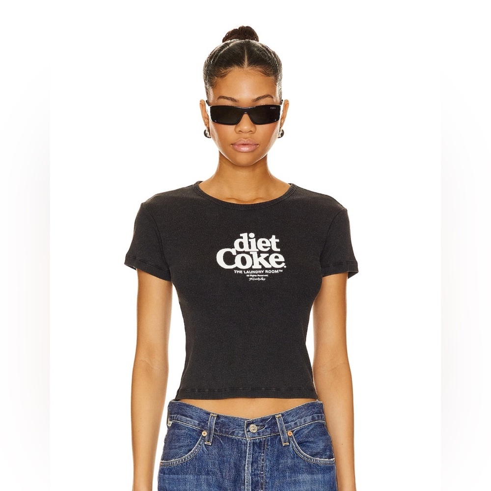 NWT Revolve Laundry Room Diet Coke Graphic Tee